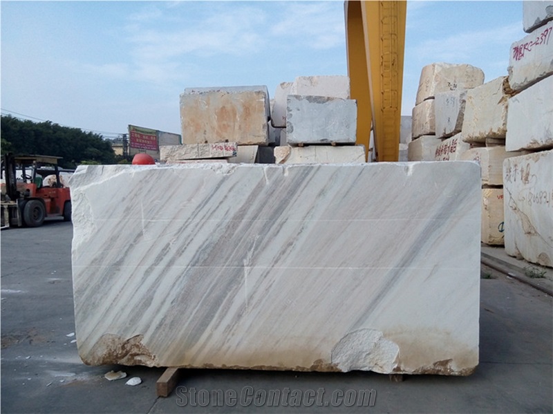 Italy High Sales Palissandro Classico White Marble for Building