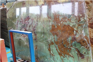 New Product Green Jade Ony Green Marble Stone Jade Slabs