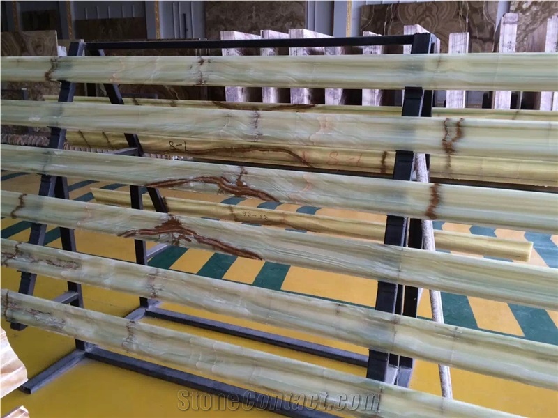 New Product Green Jade Ony Green Marble Stone Jade Slabs