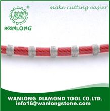 Dia:11mm Sintered Wire Rope for Granite Squaring-Top Quality Granite Squaring Wire Line-Wanlong Best Quality Granite Wire Line Dia:11mm Sintered Wire Rope for Granite Squaring-Top Quality Granite Squaring Wire Line-Wanlong Best Quality Granite Wire Line