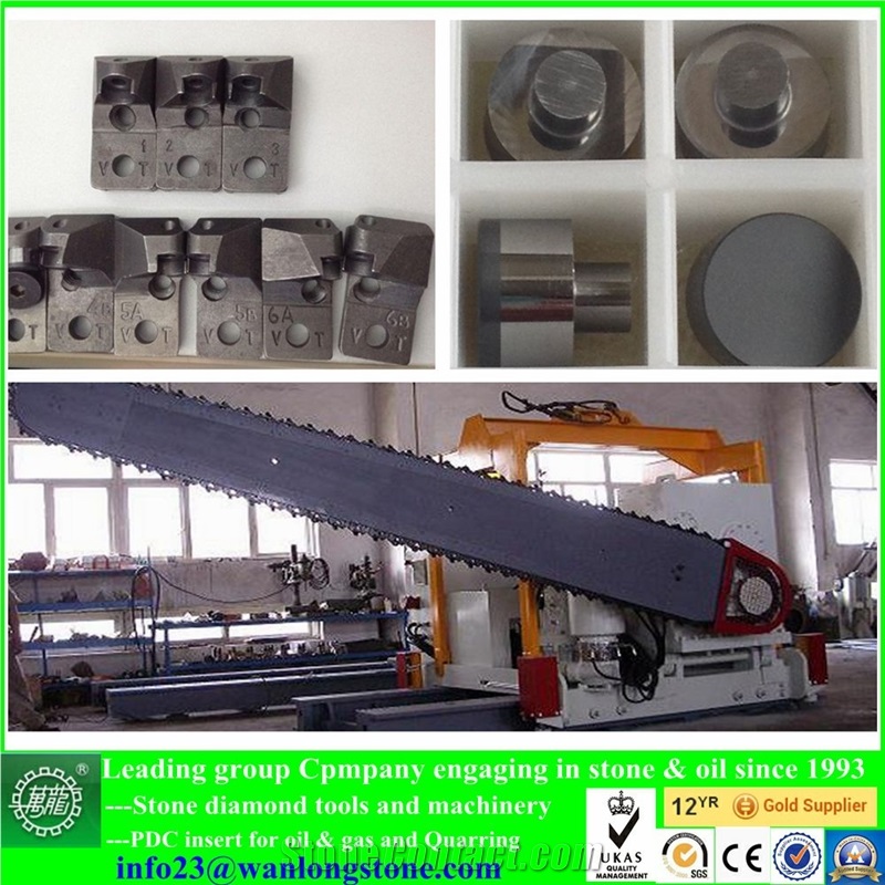 Pdc Cutter for Chain Saw Machine Working in Marble Quarry-Marble Widia Cutter -Pdc Cutter for Chain Saw Machine