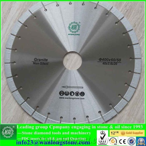Wanlong Circular Saw Blade for Granite,Marble Natural Stone Cutting