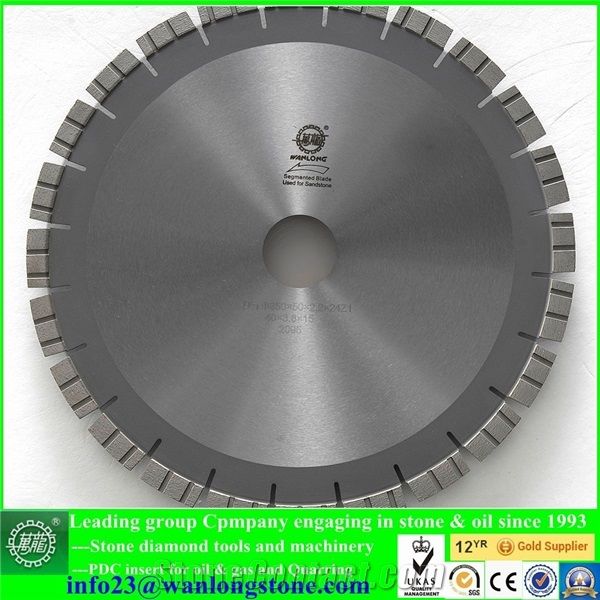 Wanlong Circular Saw Blade for Granite,Marble Natural Stone Cutting