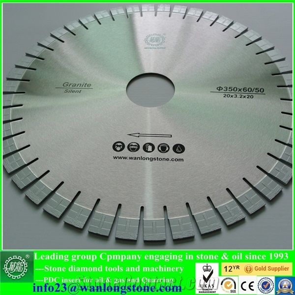 Wanlong Circular Saw Blade for Granite,Marble Natural Stone Cutting