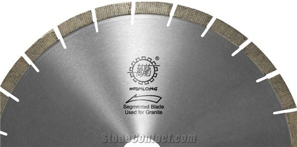 Wanlong Cutting Blade for Stone Cutting with High Sharpness and Long Lifespan-Diamond Tools for Granite and Marble -Diamond Saw Blade