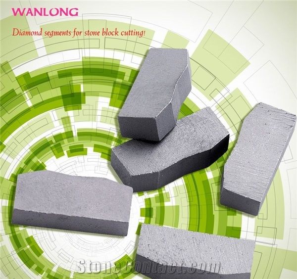 Wanlong Cutting Segment for Granite and Marble-Big Diameter Segment for Granite Block-Sandstone and Limestone Block Segment Cutting