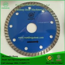 Wanlong Diamond Dry Saw Blades for Marble and Granite, Diamond Dry Cutting Blades for Marble and Granite, Marble and Granite Turbo Diamond Saw Blades