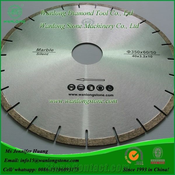 Wanlong Diamond Saw Blade for Marble, Marble Stone Cutting Blade in China, Diamond Circular Saw Blade for Marble, Marble Diamond Cutting Disc, Marble Tile Cutter, Diamond Segmented Blade for Marble