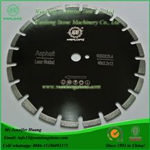 Wanlong Laser Welded Diamond Saw Blade for Concrete, Asphalt and Granite, Diamond Concrete and Wall Cutting Blade, Diamond Circular Saw Blade for Asphalt Cutting, Diamond Cutting Tools for Concrete