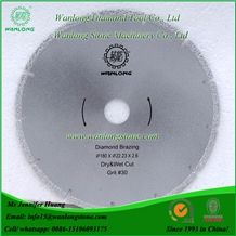 Wanlong Sharp Type Vacuum Brazed Diamond Saw Blade for Marble Cutting, Marble Stone Diamond Cutting Blades, Diamond Cutting Tools for Marble, China Marble Cutting Disc