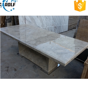 Latest Dining Iran Grey Travertine Table Designs,Interior Furniture