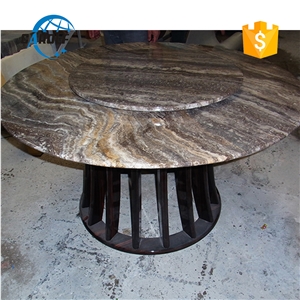 Round Gray Travertine Dining Table Round Gray Travertine Dining Table