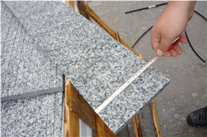 China Bianco Sardo Luna Pearl Barry White Padang Gamma Black White Flower G640 G3540 Granite Polish Slab & Tile for Flooring Cladding Countertop Step Paving