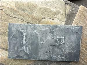 China Green Black Rusty Slate Tile