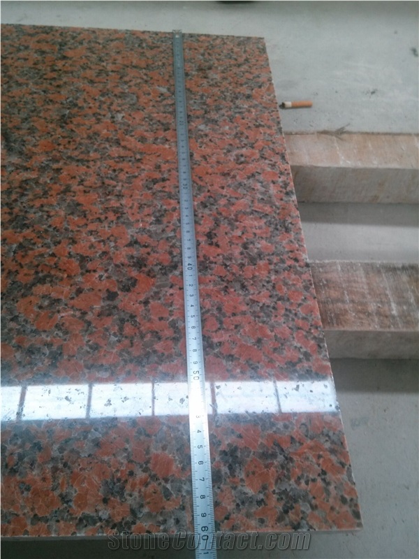 China Natural Stone G562/G4562 Maple Red, Capao Bonito, Cengxi Red, Fengye Red Granite Tiles/Slabs, a Grade, Polished/Flamed/Sandblasted Surface, Wall Cladding, Floor Covering, Landscaping, Building
