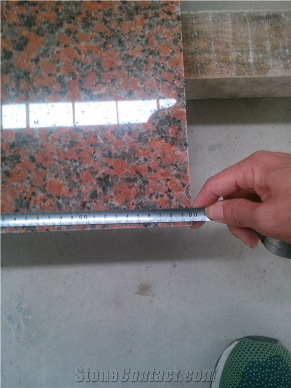 China Natural Stone G562/G4562 Maple Red, Capao Bonito, Cengxi Red, Fengye Red Granite Tiles/Slabs, a Grade, Polished/Flamed/Sandblasted Surface, Wall Cladding, Floor Covering, Landscaping, Building
