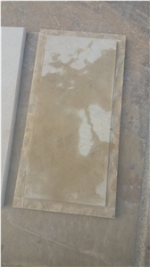 China Yellow Limestone Mushroomed Stone Tiles Slabs for Wall Cladding Cornerstone for Interior & Exterior Decoration