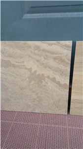 China Yellow Limestone Tiles Random Slabs with Polish Hone Antique Mushroom Surface for Flooring Covering Wall Cladding Interior & Exterior Decoration