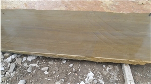 China Yellow Limestone Tiles Random Slabs with Polish Hone Antique Mushroom Surface for Flooring Covering Wall Cladding Interior & Exterior Decoration