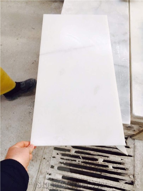 European Mugla Crystal Imperial White Grey Turkey Marble Slab & Tile with Polish Hone Antique Surface for Flooring Covering Wall Cladding Countertop Step Mosaic Pool Capping for for Indoor & Outdoor