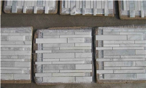 Italy Bianco Carrara White Marble Mosaic Polished/Tumbled/Split Surface Hexagon Shape for Indoor/Outdoor Floor Paving Wall Cladding Bathroom Washing Room Swimming Pool