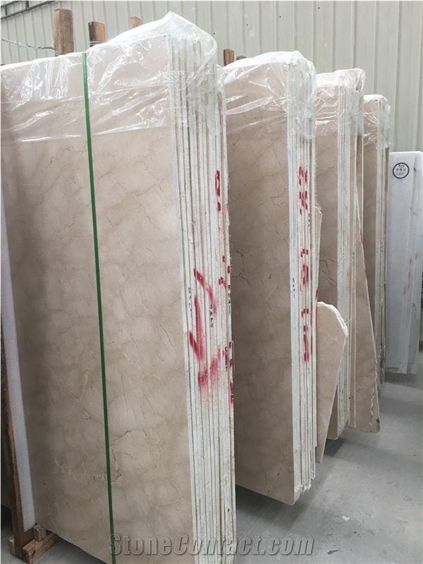 Quarry Direct Supply Iran New Century Beige Marble Slab & Tile with Finish Of Polish Hone Antique for Flooring Covering Wall Cladding Countertop Bathroom Top Step Mosaic for Interior Decoration