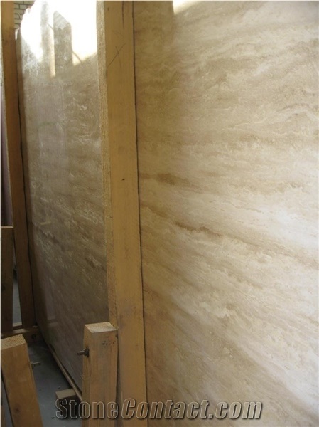 Quarry Direct Supply Iran Persian Classic Beige Rome Travertine Slab & Tile with Polish Hone Antique Machine Cut/Rough Surface for Floor Covering Wall Cladding Counter Top Bathroom Step Mosaic