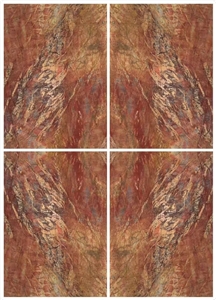Quarry Direct Supply Rosso Damasco Luxury Italian Red Marble Slab & Tile with Polish Hone Antique Surface for Flooring Covering Wall Cladding Countertop Bathroom Vanity Step Mosaic for Indoor