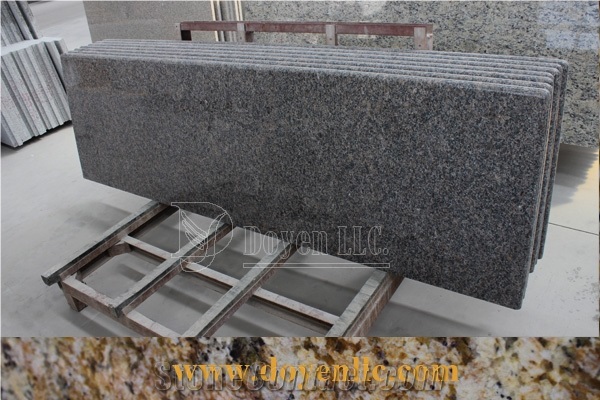 Prefab Granite Countertops, Yellow Granite Kitchen Countertops