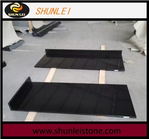 China Absolutely Black Granite Polished Natural Stone Kitchen Countertops,Kitchen Bar Top,Bench Tops, Kitchen Worktops, Manufacturer,Quarry Owner