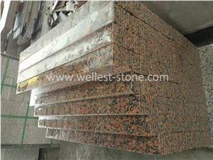 China G562 Maple Red Granite Stairs, Granite Steps, Granite Treads and Risers