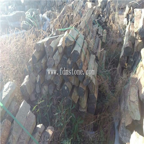 China Basalt Column Manufactuer,Exterior Garden Fountain Supplier,Basalt Pillars Factory