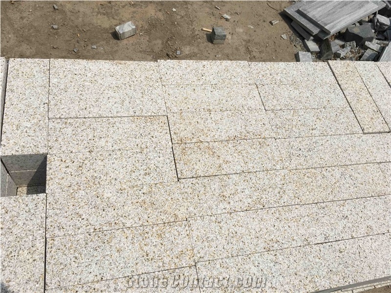 G350 Yellow Cube Stone