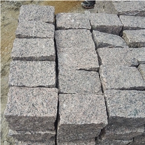G352 Dark Red Granite Cubes,Split Cubes,Cube Stone,Cobble Stone