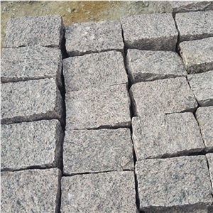 G352 Dark Red Granite Cubes,Split Cubes,Cube Stone,Cobble Stone