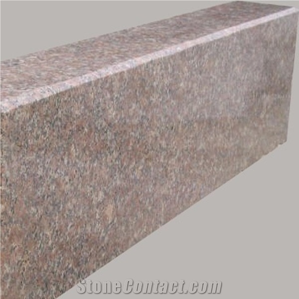 G368 Red Granite Kerbstone, 368 Pink Granite Kerbstone, 368 Red Curbstone