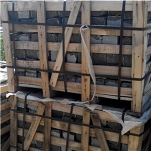 Split Black Granite Paver, G370 Black Granite Pavers/G370 Granite Cobble Stone, Dark Grey Cube Stone