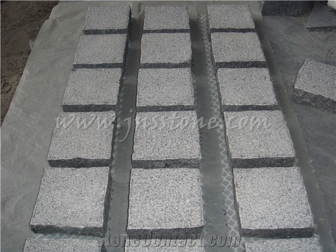 G654 Cobblestone / China Dark Grey Granite Cobblestone / Pandang Dark Cobblestone / Sesame Black Cobblestone