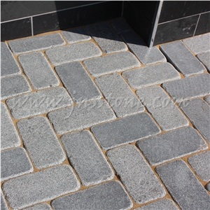 G654 Cobblestone / China Dark Grey Granite Cobblestone / Pandang Dark Cobblestone / Sesame Black Cobblestone
