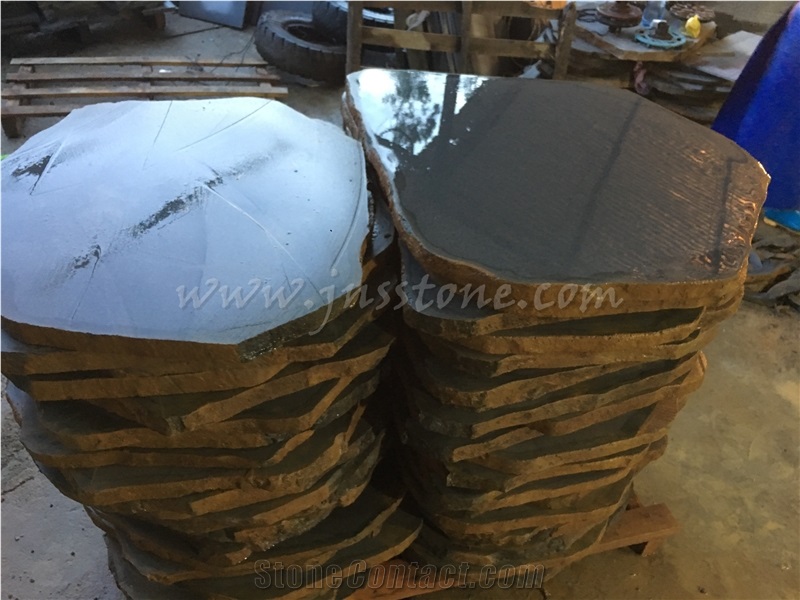 Hainan Basalt Stepping Stone / Random Paving / Irregular Pavers