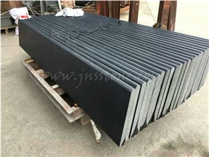 Hainan Black Basalt Swimming Pool Coping / Dark Bluestone Swimming Pool Borders / Rebated Copers / Bullnose / Square Edge