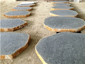 Hainan Grey Basalt Flagstone / China Grey Basalt Crazy Paving / Grey Basalt Random Pavers / Basaltina / Inca Grey / Basalto / Bazalt / Factory Owner
