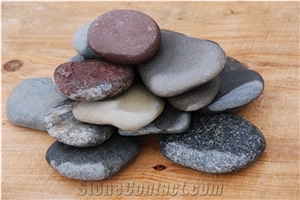 Flat Pebbles, River Boulders