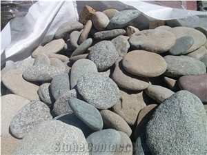 Flat Pebbles, River Boulders
