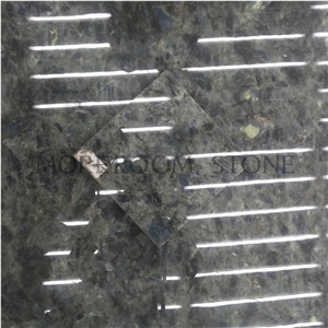 Glossy Dark Green Granite Look Porcelain Flooring Tile