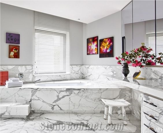 New Launched Calacatta White Soft Tile