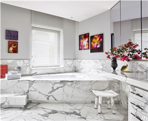 New Launched Calacatta White Soft Tile