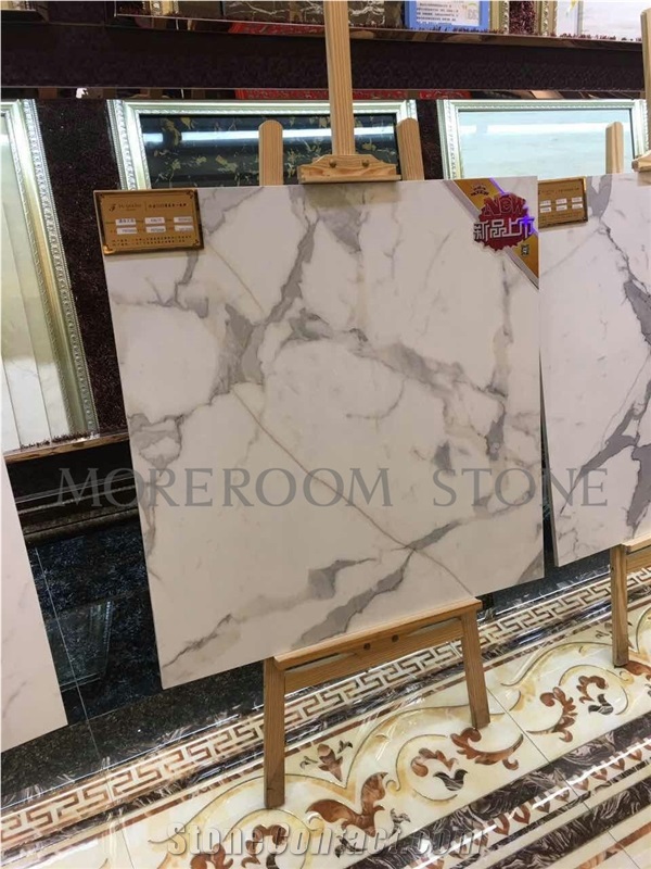 New Launched Calacatta White Soft Tile