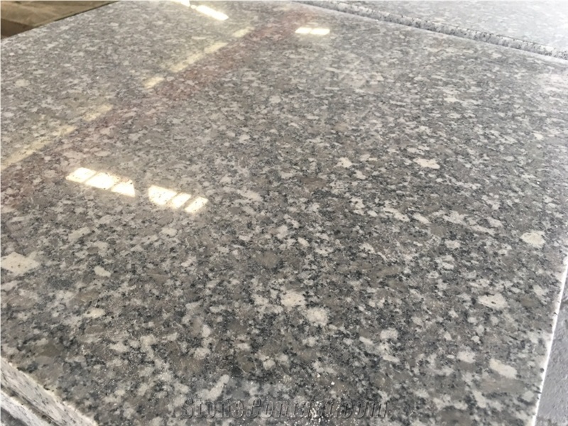 Sl White Granite, White Lau Spring Granite Tiles & Slabs Viet Nam
