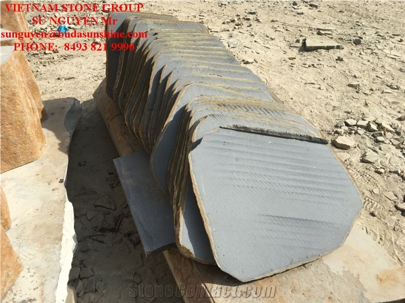 Vietnam Basalt Step Stones, Garden Stepping Pavement